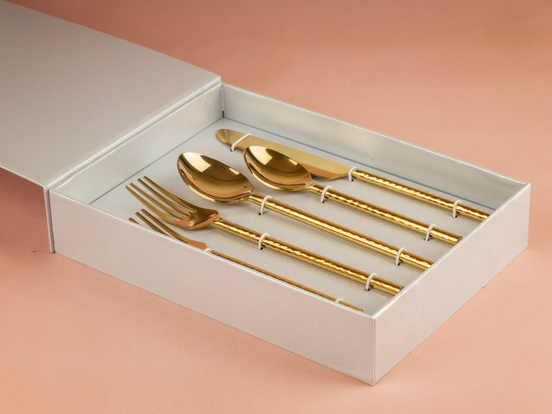 Cutlery Set - Gold