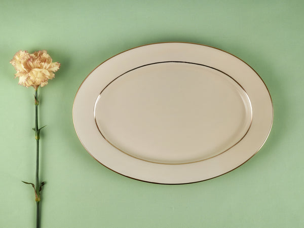 Oval Platter - Ivory