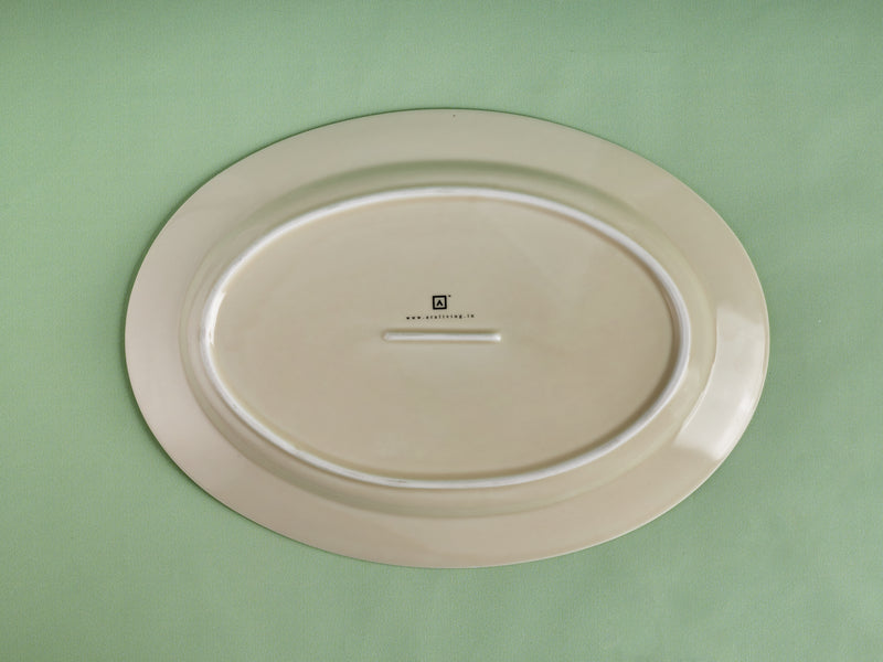 Oval Platter - Ivory