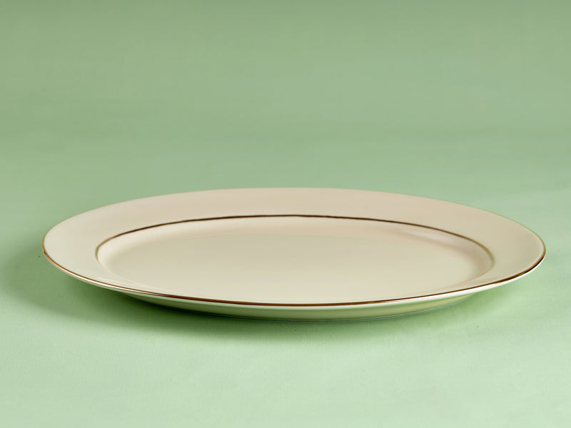 Oval Platter - Ivory