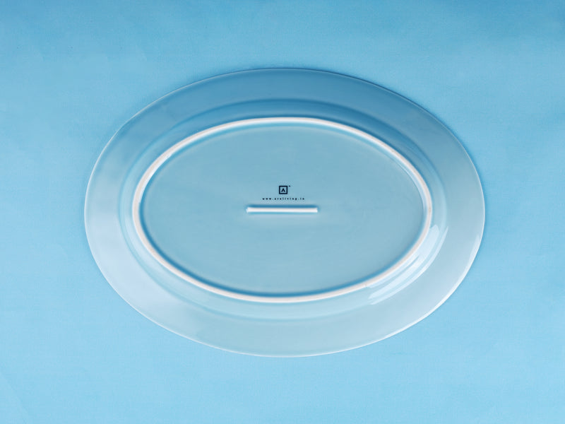 Oval Platter - Ocean